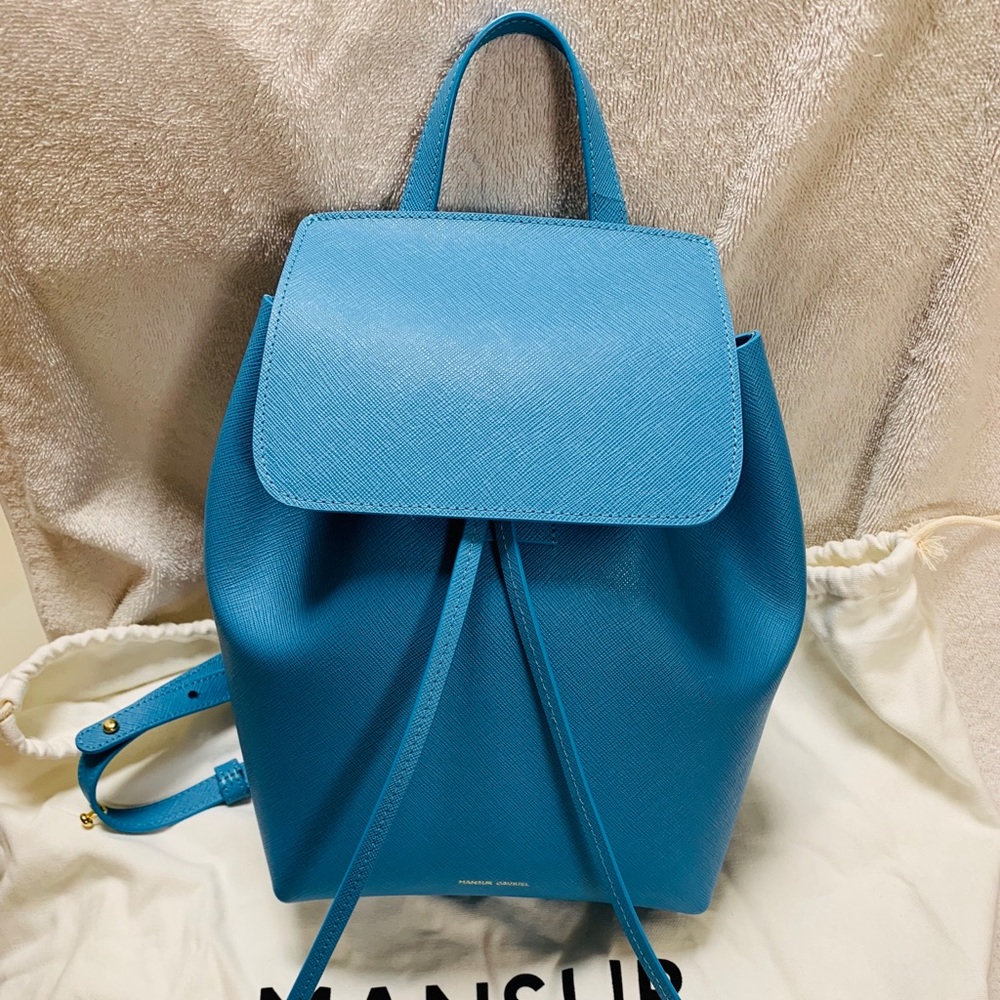 *PRICE DROP* Mansur Gavriel Saffiano MINI BACKPACK